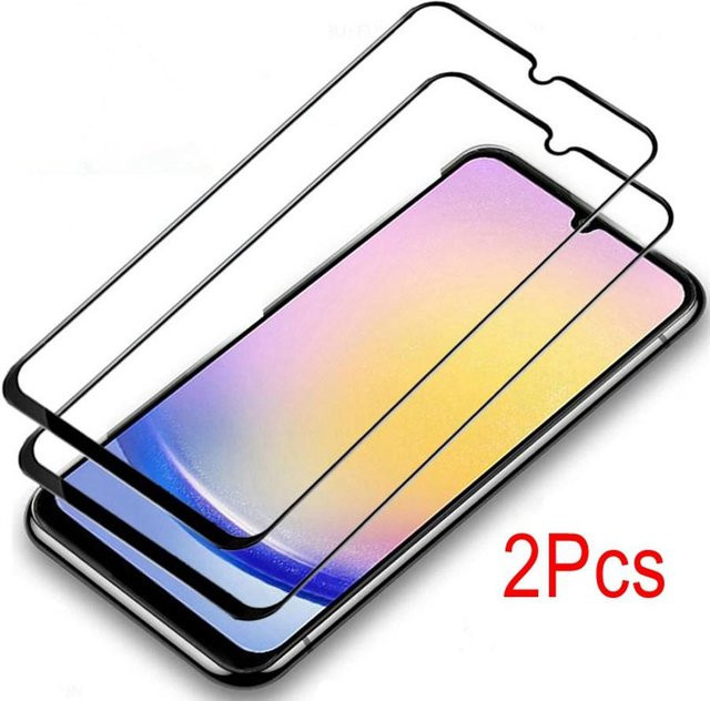2 Stück Vollgehärtetes Glas Displayschutzfolie für OnePlus 15 15R Nord CE 5 3 4 Lite 5G und Vivo V21D V60 Y31 Y70 Y16 Y36 Y28 Y29 Y04 V29 V25 in Transparent - Bild 1