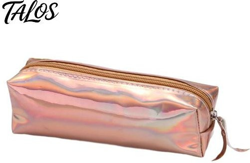 Talos Sum Federmäppchen mit Farbverlauf in Pink, wasserdichtes zylindrisches Stiftetui für Mädchen und Schüler - Bild 1