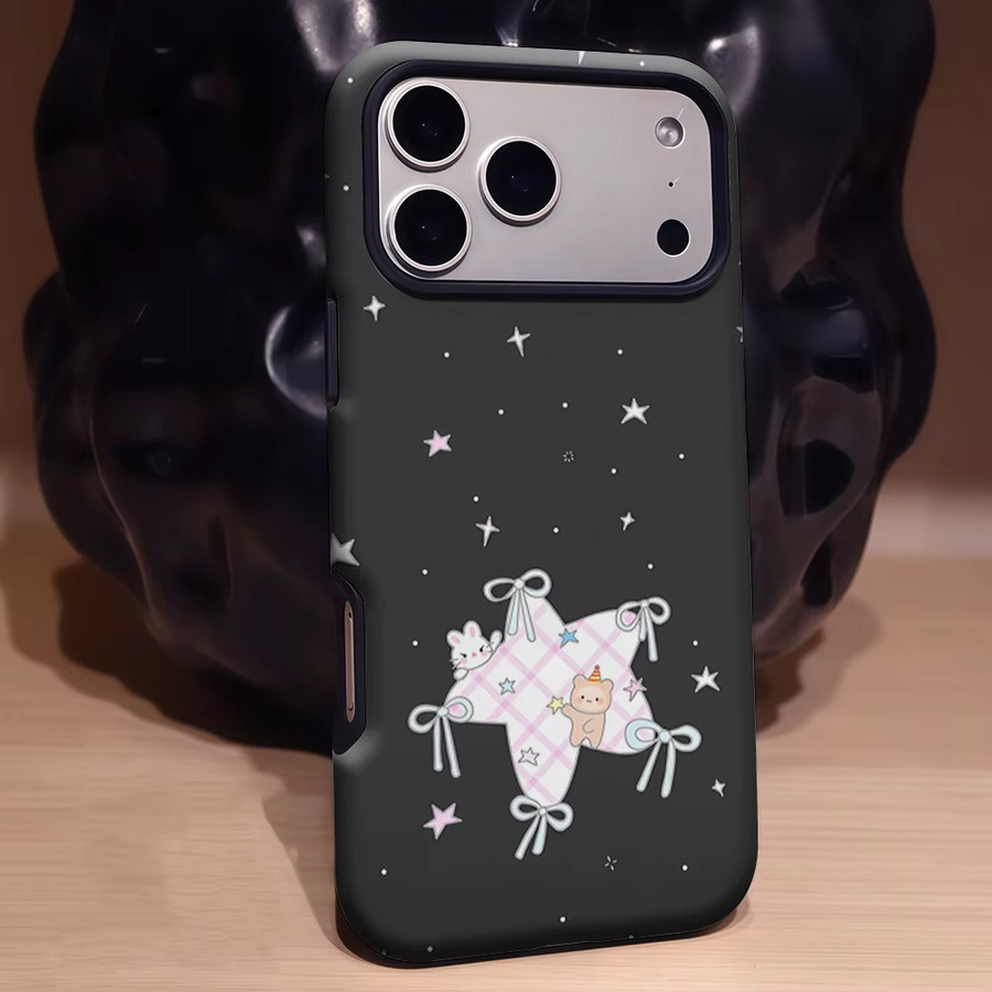 Robuste Sternennacht Haustier Handyhülle mit Magnetfunktion für Apple iPhone 17 16 15 14 13 Pro Max Plus - Bild 3