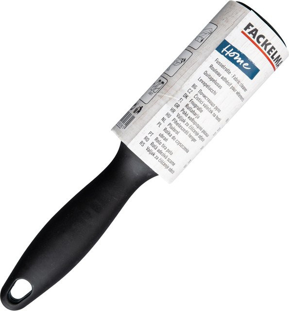 Fackelmann Fusselrolle extra stark in Schwarz, Breite: 22,5 cm - Bild 1