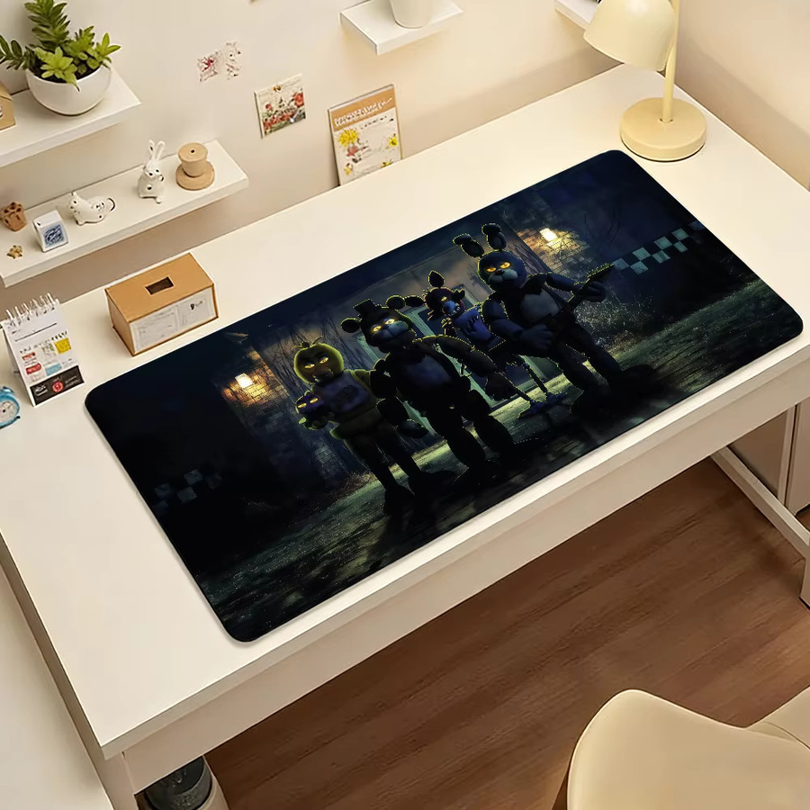 Movie F-FNAF 2 Mauspad rutschfeste Schreibtischunterlage aus Gummi in Multicolour für PC und Laptop - Bild 6