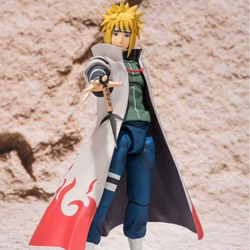 Bandai Naruto Hatake Kakashi Namikaze Minato Actionfigur, 16cm - Bild 2