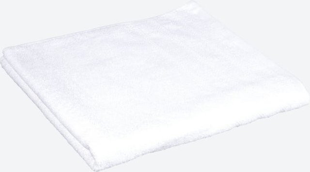 NKD Frottee-Duschtuch CLASSIC aus 100% Baumwolle, Weiß, B: 70 cm, L: 140 cm - Bild 1