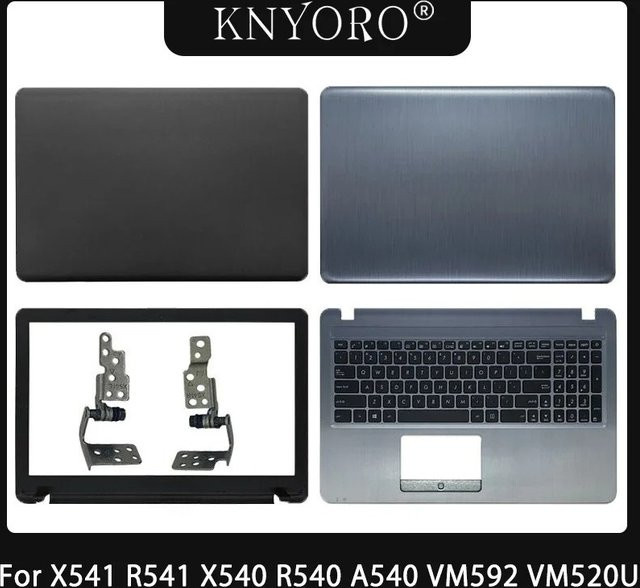 Asus Laptop Gehäuse Set für X541 R541 X540 R540 A540 VM592 VM520U in Schwarz - Bild 1