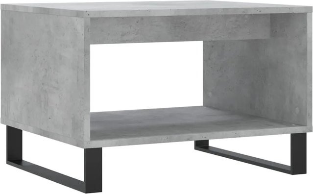 vidaXL Couchtisch aus Holzwerkstoff in Betongrau, rechteckig, B/T/H: 60 x 50 x 40 cm - Bild 1