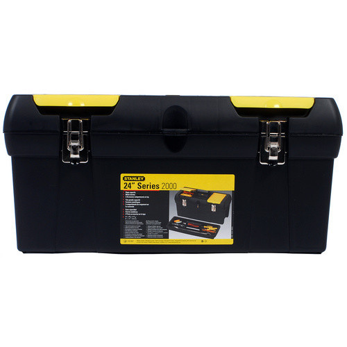Stanley Werkzeugbox 1-92-067 in Silber, Schwarz und Gelb, B: 61 cm, T: 27 cm, H: 28,4 cm - Bild 2