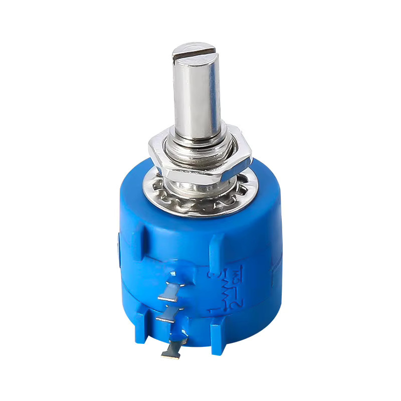 YTDMEN 1 Satz Mehrgangpotentiometer 3590S Kit mit Knopf in Blau mit verschiedenen Widerständen von 100R bis 100K Ohm - Bild 3