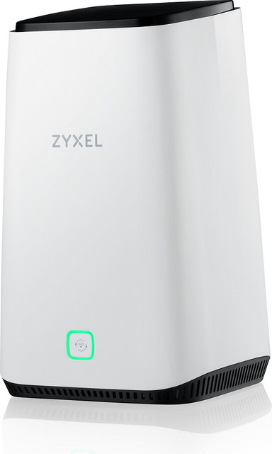 Zyxel Nebula FWA510 5G NR WLAN-Router WiFi 6 Tri-Band AX3600 Multi-Gigabit Schwarz-Weiß - Bild 1