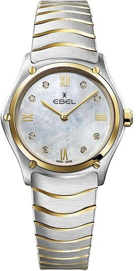 EBEL Armbanduhr Sport Classic Lady, Quarz, Edelstahl, Diamant, Damen - Bild 1