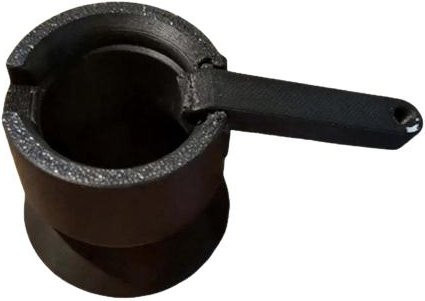 Ethereall Bierflaschenöffner aus Kunststoff in Schwarz mit ergonomischem Griff und 3D-Druck-Design - Bild 1