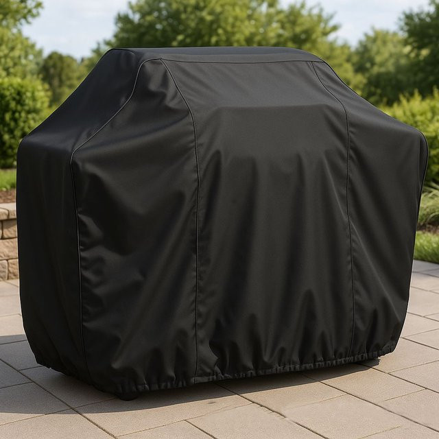 Weber Gasgrill Abdeckung in Schwarz, Staubdicht und Wasserdicht für deinen Outdoor Gasgrill - Bild 1