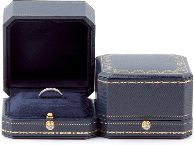 Stilvolle achteckige Schmuck-Aufbewahrungsbox für Ringe und Halsketten zur Präsentation in Boutiquen - Bild 1