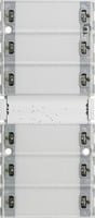 Gira KNX Tastsensor 3 Komfort 6-fach mit Inbetriebnahme-Wippe in Weiß - Bild 1