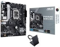 Asus PRIME H610M-A WIFI Mainboard micro ATX mit LGA1700-Sockel, H610 Chipsatz, DDR5, Wi-Fi, Bluetooth und Ethernet in Schwarz - Bild 2