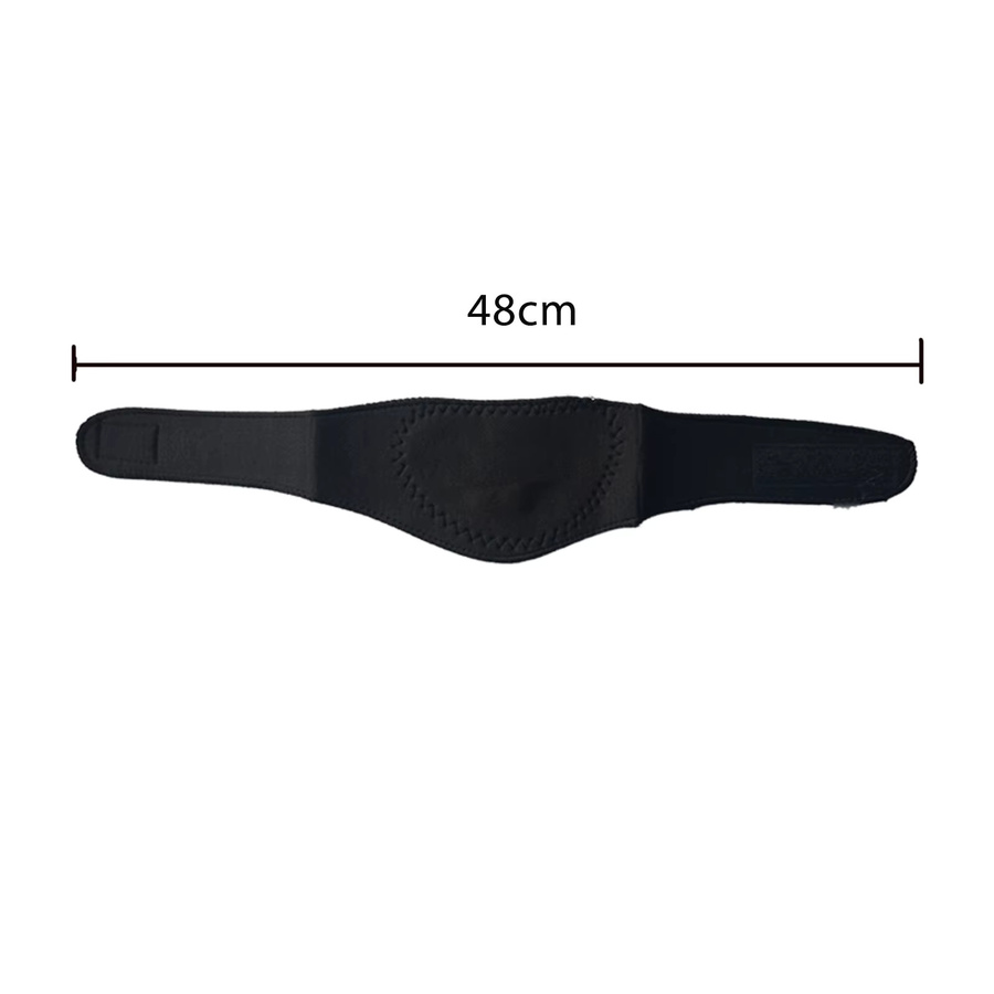 eelhoe Magnetische Therapie Halsband mit Turmalin, Schwarz, Unisex - Bild 3