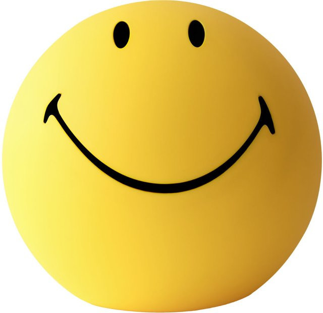 Mr. Maria Smiley Tischleuchte in Gelb mit Dimmer und Touch-Funktion - Bild 1