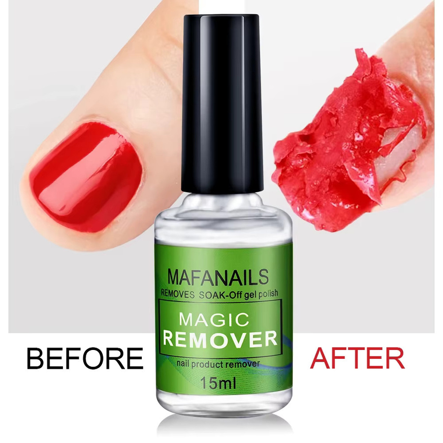 MAFANAILS Magic Remover Nagelgel-Nagellackentferner, 15 ml - Bild 3