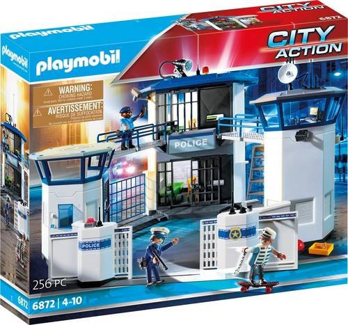Playmobil City Life Polizei-Kommandozentrale mit Gefängnis 6872 - Bild 1