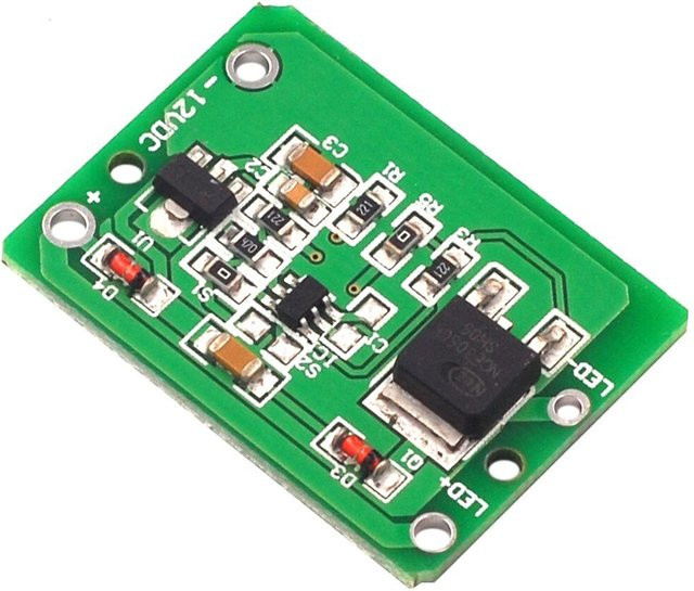 Aideepen Kapazitiver Berührungsschalter-Sensor-Modul mit Relais DC 6-24V 3A in Grün - Bild 1