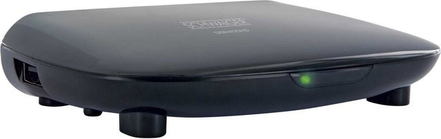 Schwaiger DSR400HD Full HD SAT-Receiver in Schwarz mit HDMI und USB-Anschluss - Bild 1