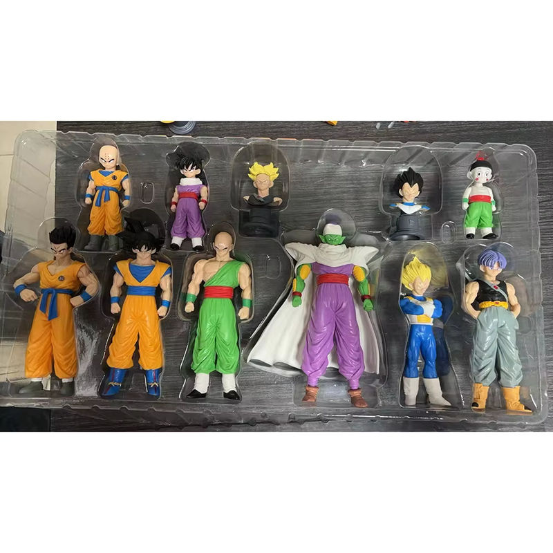 Bandai Dragon Ball Z Infinite Z Krieger Set mit 9 Figuren aus Kunststoff, mehrfarbig - Bild 5