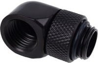 AlphaCool Eiszapfen L-Verbinder Anschlüsse in Schwarz - Bild 1