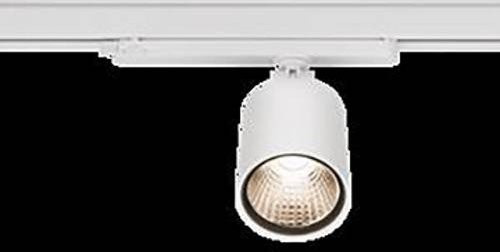 Trilux BV G2 3PTD LED-Schienenstrahler, Weiß, Aluminium, verstellbar - Bild 1