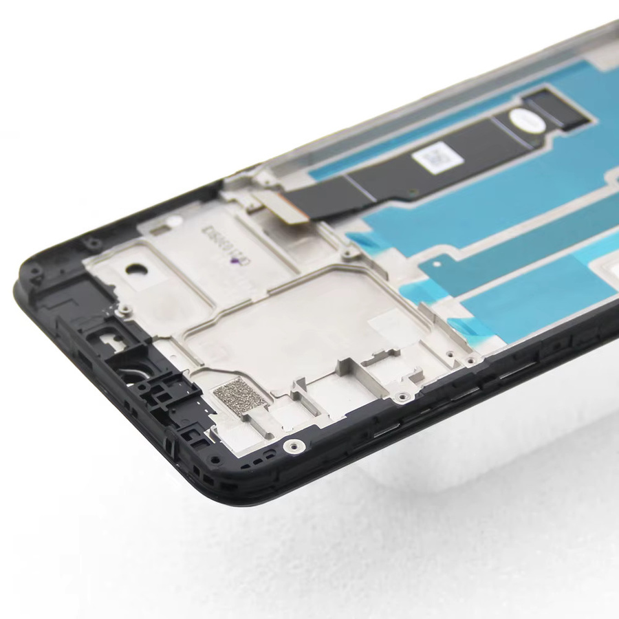 TCL 20 SE LCD-Touchscreen-Digitizer mit Rahmenbaugruppe in Schwarz, kompatibel mit T671H, T671F, T671O und T671E - Bild 4