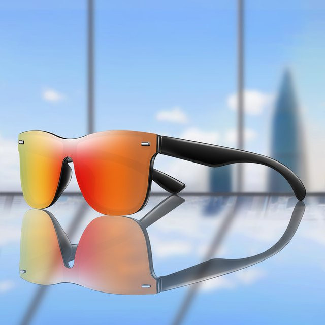 LOISRUBY Sonnenbrille, quadratisch, Unisex, multicolor, Kunststoff - Bild 1