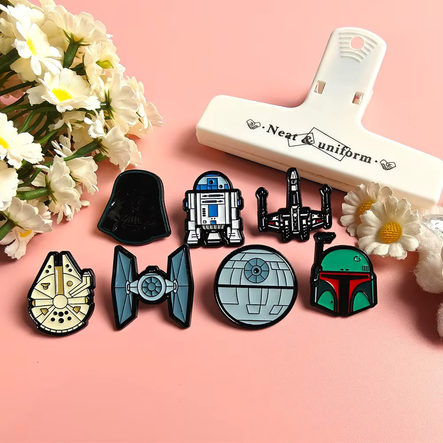 Star Wars Emaille-Pin-Set, 7-teilig, Bunt, Broschen-Kollektion - Bild 2