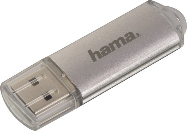 Hama USB-Stick Laeta USB 2.0 mit 128 GB in Silber - Bild 1