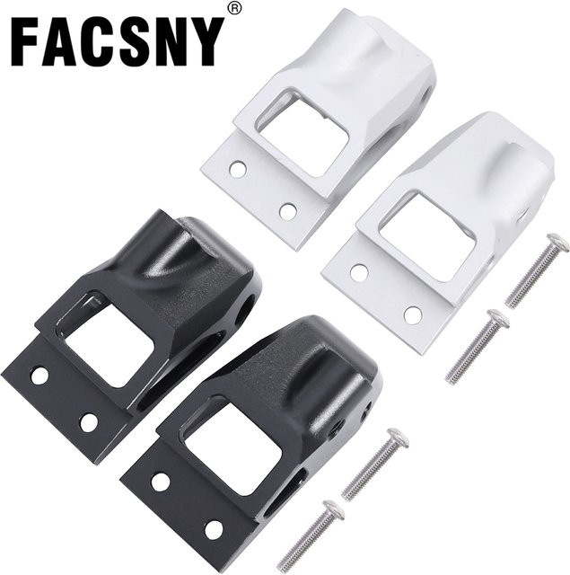 FACSNY Aluminium-Stoßdämpferhalterung vorne und hinten, Zubehör, Metall, Schwarz - Bild 1