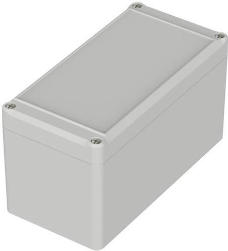 Bopla EUROMAS EM 231 F Outdoor-Gehäuse aus Polycarbonat in Hellgrau, B/T/H: 160 x 80 x 87 mm - Bild 1