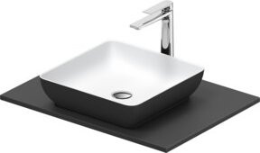 Duravit Konsolenwaschtisch Sivida in Grau Matt, B/T: 68 x 50 cm - Bild 1