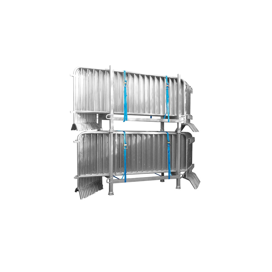 Schake Absperrgitter-Set Typ D Site Fence in Silber, 15-teilig - Bild 2