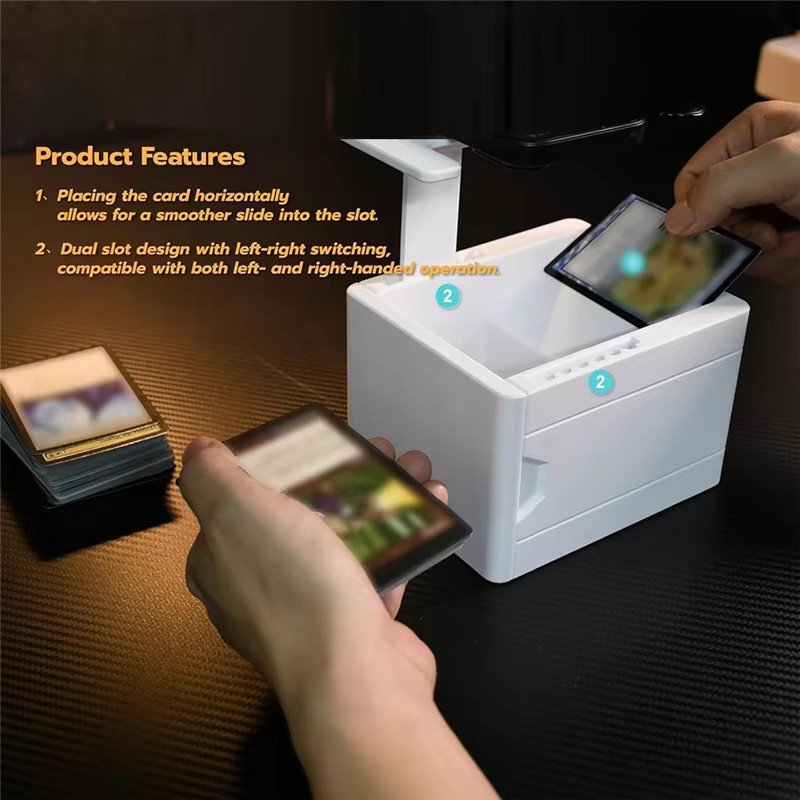 ABZZ Magic: The Gathering Kartenscanner, Kartenhalter, Weiß - Bild 5