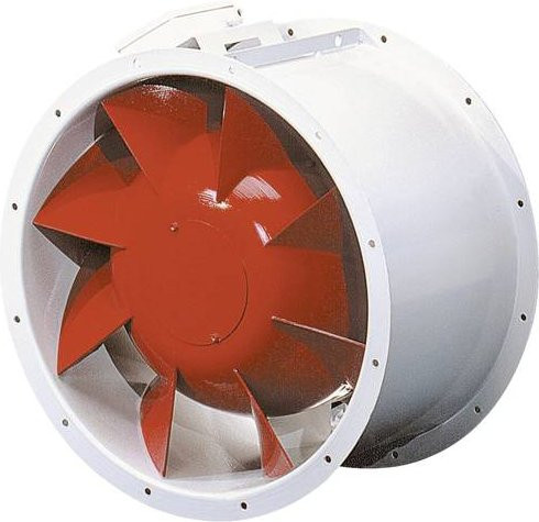 Helios Ventilatoren Rohrlüfter 6704 in Weiß aus Metall, 400V, 10070 m³/h - Bild 1