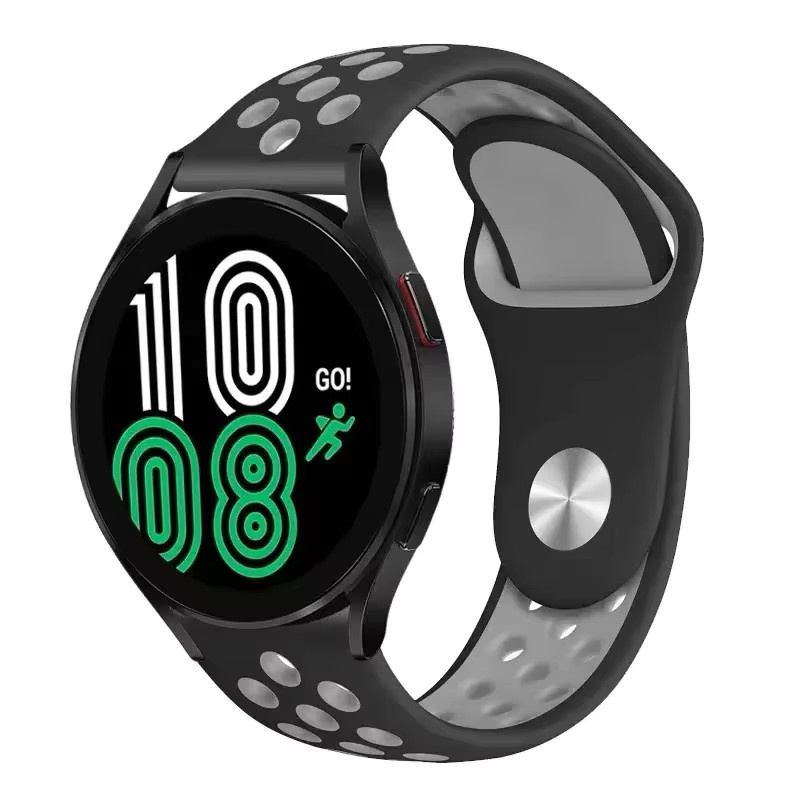 NEY Uhrenarmband Silikon, Schwarz, 2 Stück - Bild 2