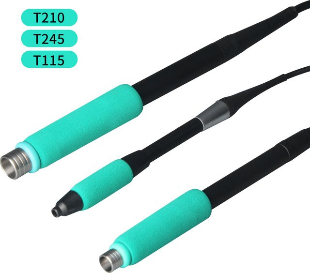 Sugon Lötspitzen Set kompatibel mit T210, T115, T245 und T12 für Lötstationen und Schweißwerkzeuge in Multicolor - Bild 1