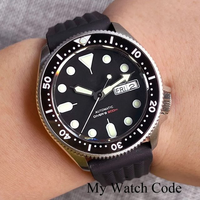 Rejor Armbanduhr Automatik, Edelstahl, 37 mm, Herren, Schwarz - Bild 1