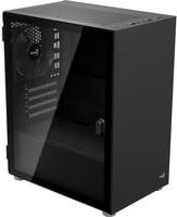 AeroCool Tower-Gehäuse CS-111-G-BK-v1 in Schwarz für Micro-ATX - Bild 1