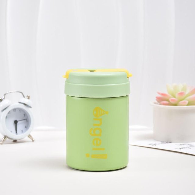 Yiran Furniture Edelstahl Thermosbecher Prinzessin in Grün, 420 ml - Bild 1