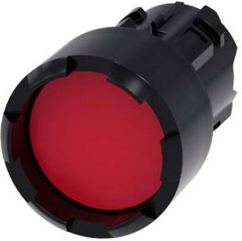 Siemens Drucktaster 3SU1000-0DB20-0AA0 in Rot mit IP69K Schutzart - Bild 1