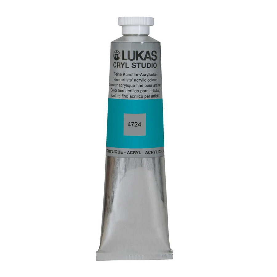 Lukas Cryl Studio Premium-Acrylfarbe Türkis 75 ml - Bild 2