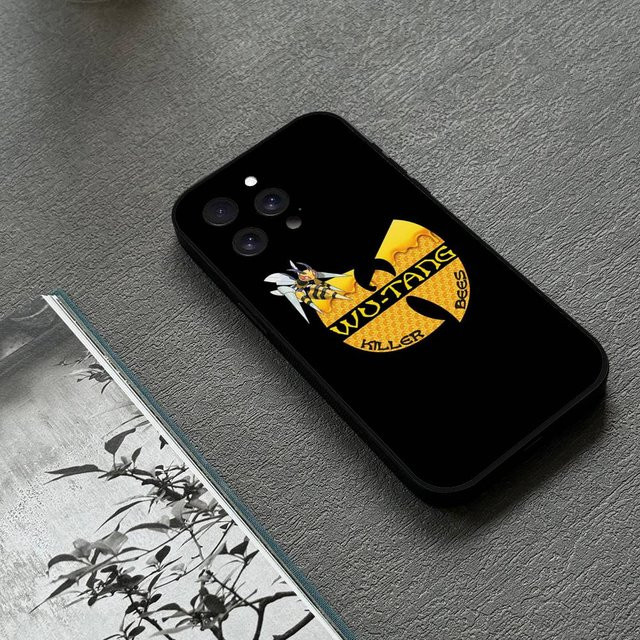 Binchi Health Electronics Silikon Handyhülle für iPhone 11 12 13 14 15 16 Pro Max Mini X Xs XR in Schwarz - Bild 1