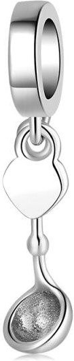 YIRAN Jewelry Anhänger Pfannkuchenwender Schneebesen Spatel, 925 Silber, Damen - Bild 1
