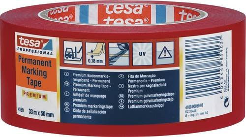 TESA Markierungsklebeband Weiß, Breite: 50 mm, Länge: 33 m - Bild 1