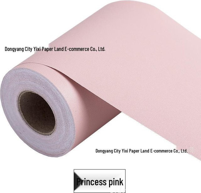 HomeHarmony Selbstklebende PVC Dekorationsleiste für Wand und Glas, Wasserdicht, Pink, Breite: 20 cm, Länge: 5 m - Bild 1