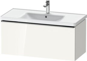 Duravit Waschtischunterschrank D-Neo, Wandhängend, Weiß, B: 98,4 cm, T: 45,2 cm, H: 44,0 cm - Bild 1