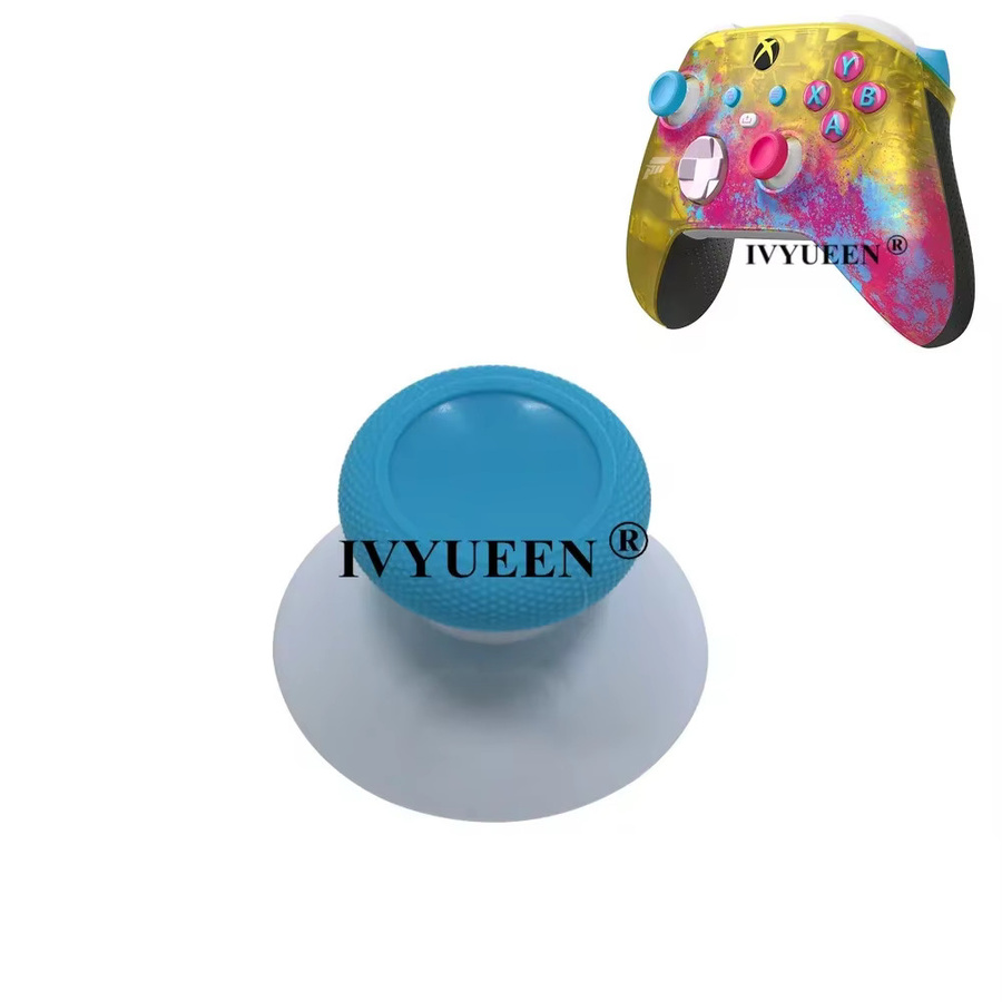 IVYUEEN 2 Stück 3D Analoge Daumensticks in Schwarz für Microsoft Xbox Serie X S XSX Controller als Joystick Grip Cap Reparaturteil - Bild 3